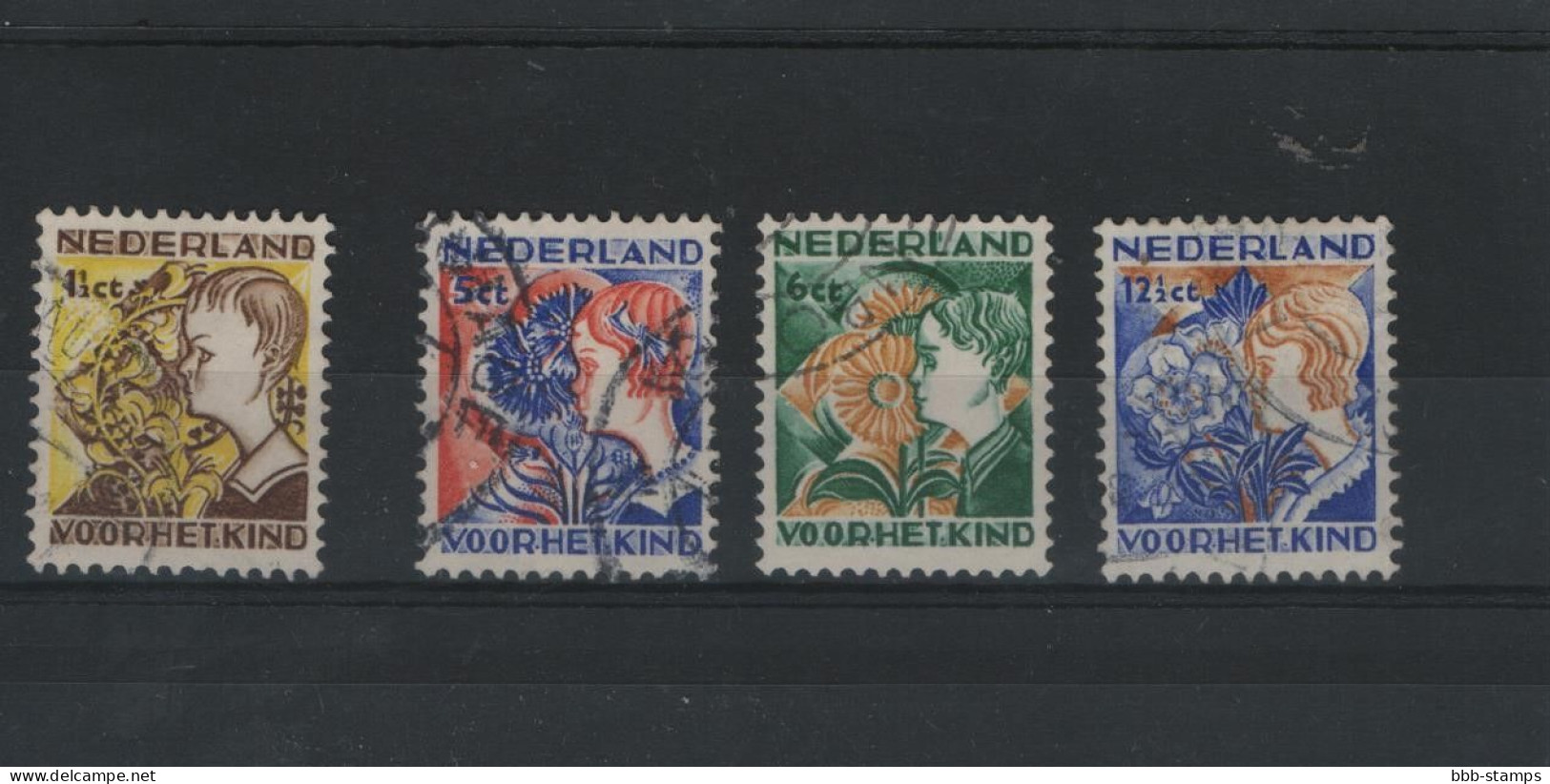 Niederlande Michel Kat.No.  Used 253/256 (1) - Usados