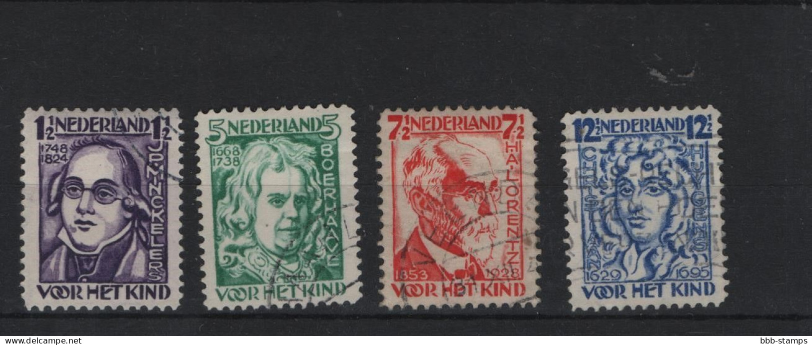 Niederlande Michel Kat.No.  Used 218/221 (2) - Oblitérés