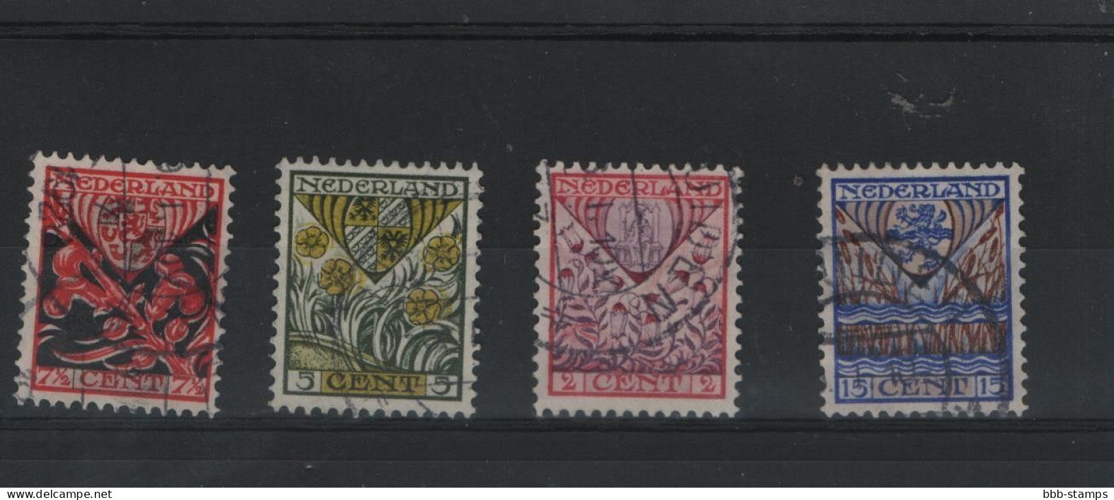 Niederlande Michel Kat.No. Used 201/204 - Used Stamps