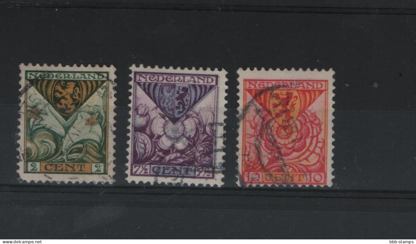 Niederlande Michel Kat.No.  Used 164/166 - Used Stamps