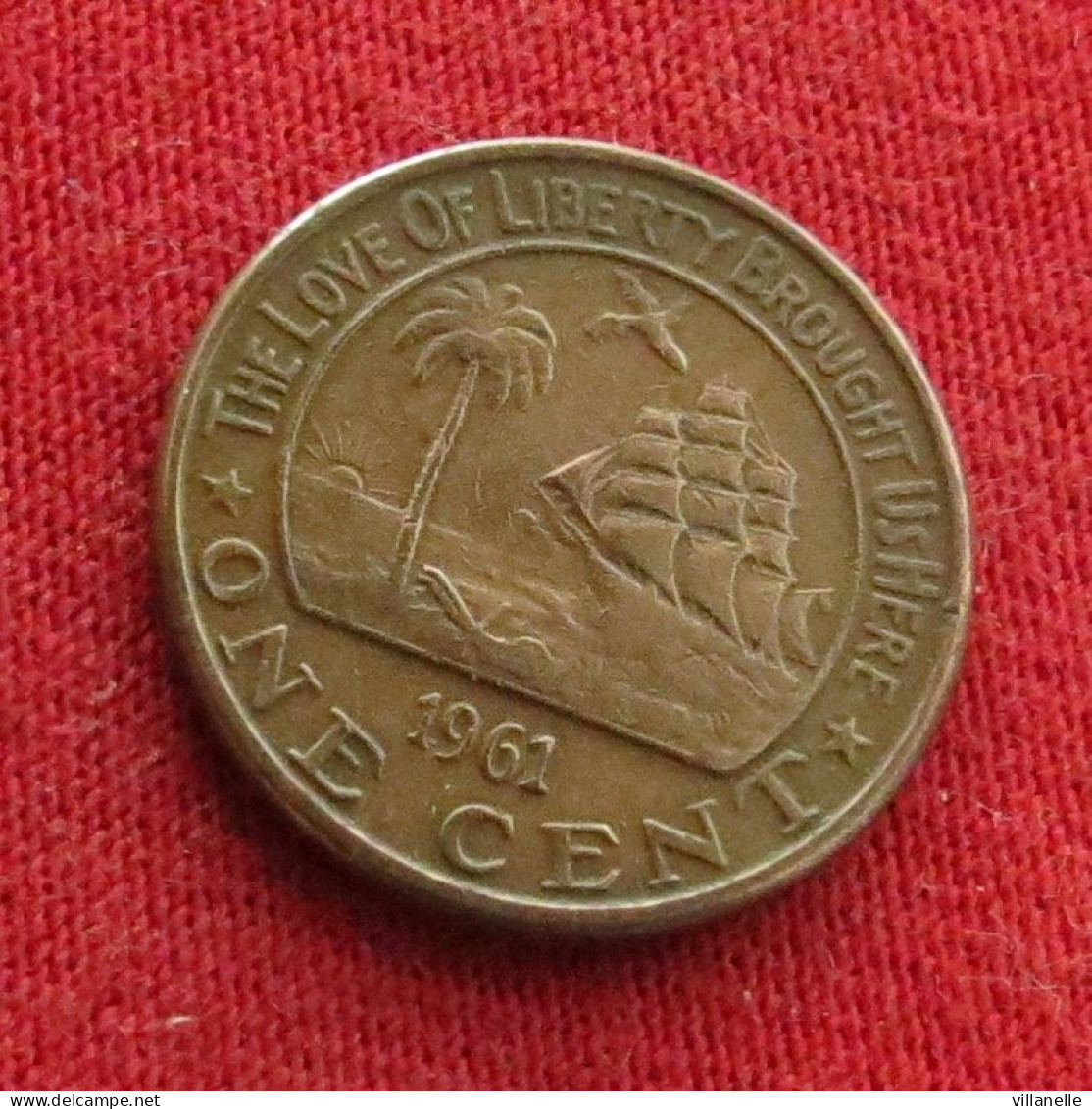 Liberia 1 Cent 1961 W ºº - Liberia