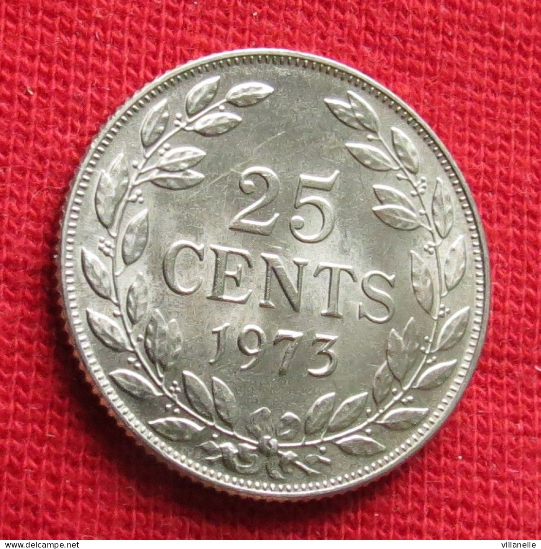 Liberia 25 Cents 1973 W ºº - Liberia