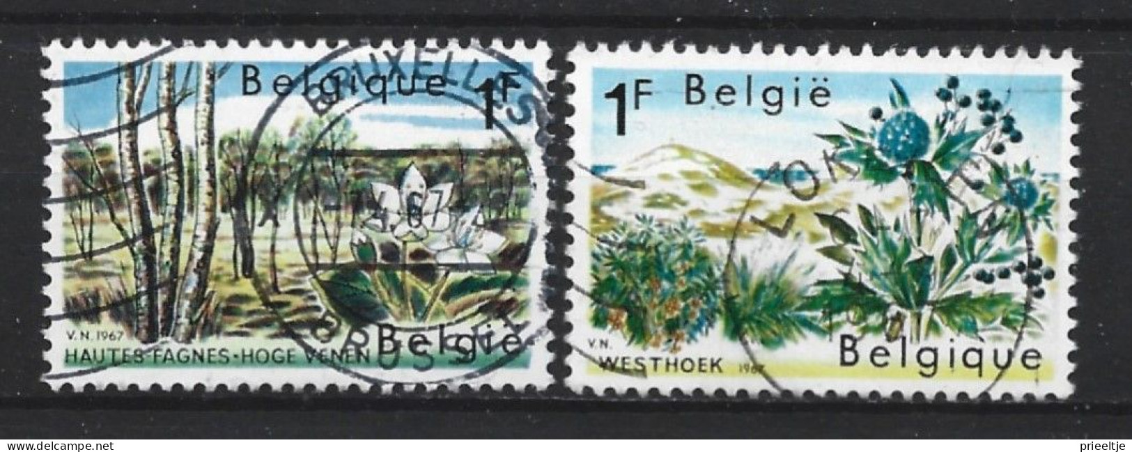 Belgie 1967 Protect Nature OCB 1408/1409 (0) - Used Stamps