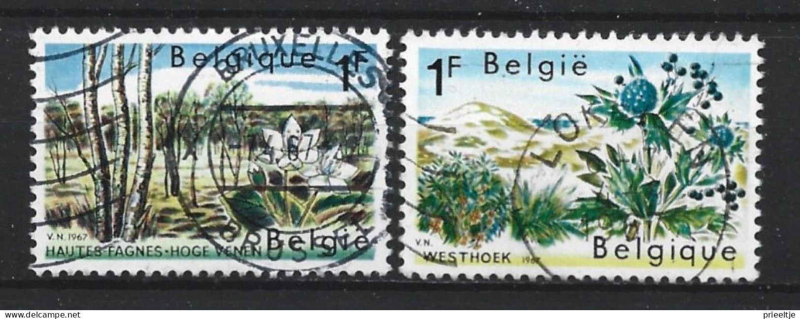 Belgie 1967 Protect Nature OCB 1408/1409 (0) - Oblitérés