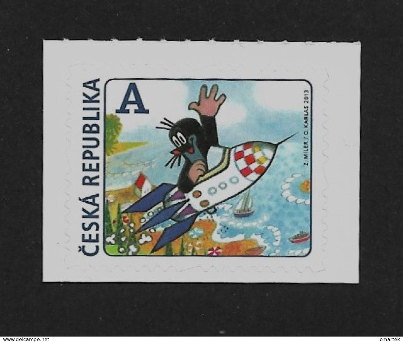 Czech Republic 2013 MNH ** Mi 766 C Sc 3571 The Mole And The Rocket.  Tschechische Republik C1 - Unused Stamps