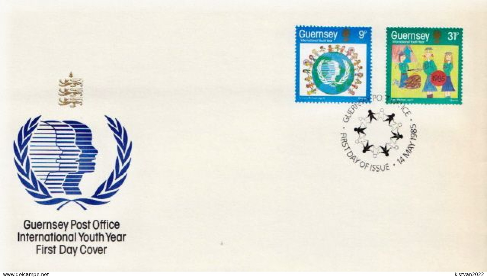 Guernsey Set On FDC - Andere & Zonder Classificatie