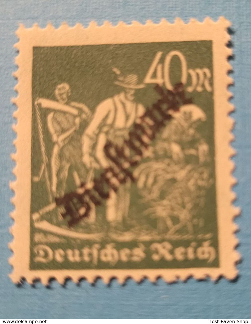 Deutsches Reich - Dienstmarke - 40m - Oficial