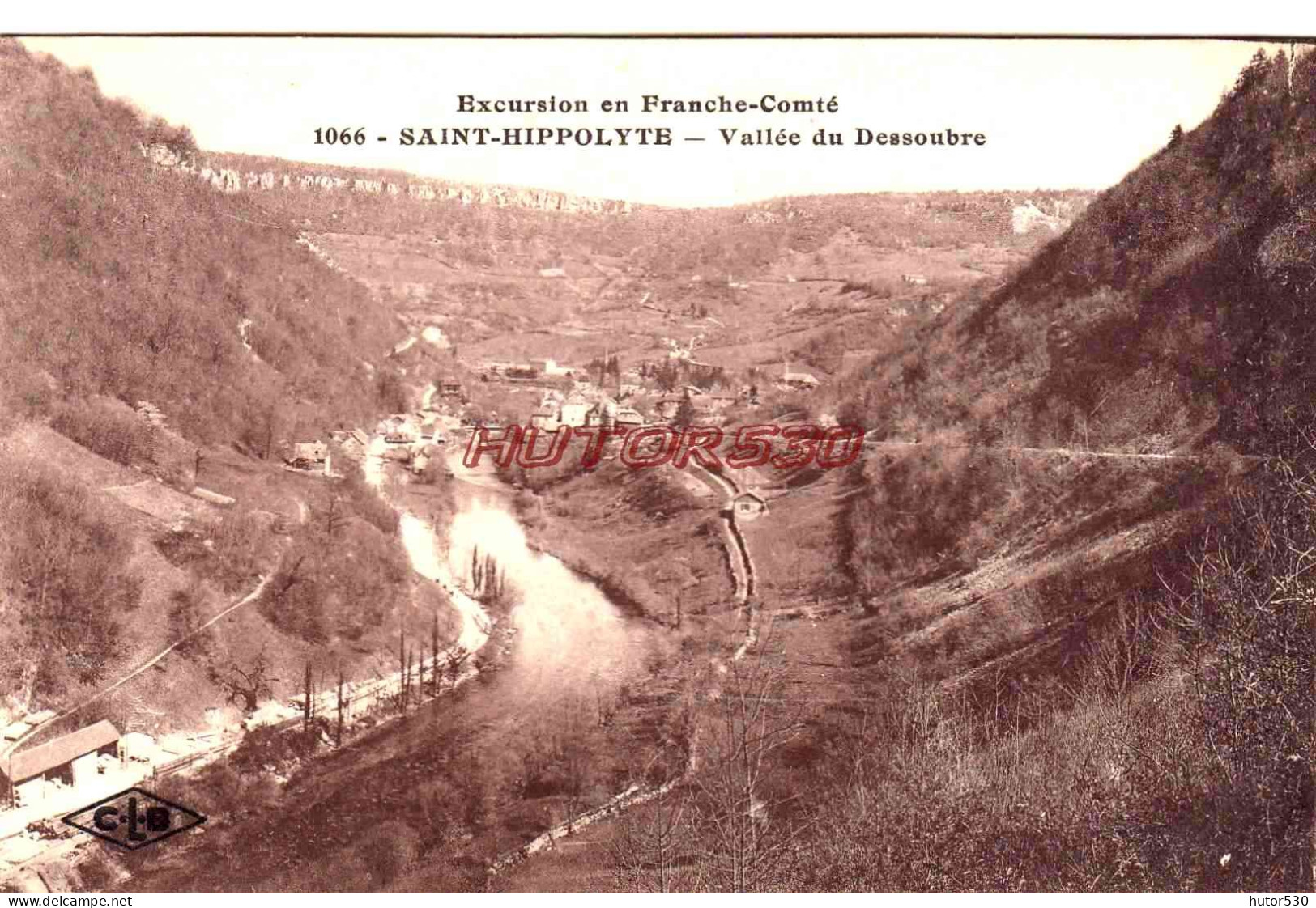 CPA SAINT HIPPOLYTE - VALLEE DU DESSOUBRE - Saint Hippolyte