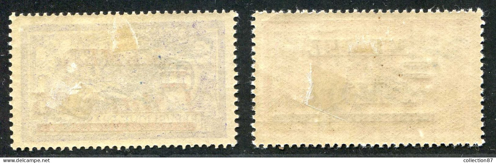 REF 088 > MEMEL FLUGPOST < PA N° 10 + 11 * Neuf Ch Dos Visible - MH * > Air Mail - Aéro - Unused Stamps