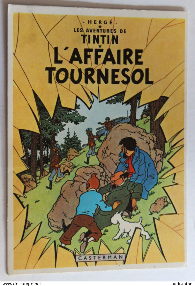 2 Carte postale Tintin à choisir parmi 38 cartes dont 1976-1981 - Coke en Stock - Au Congo - Licorne - objectif lune