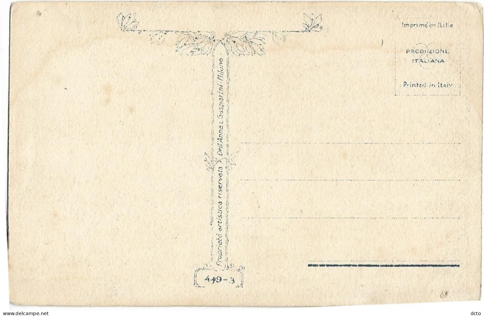 NANNI Illustrateur Dans La Banlieue,  Nel Sobborgo, Ed. Gasparini 449-3 - Nanni