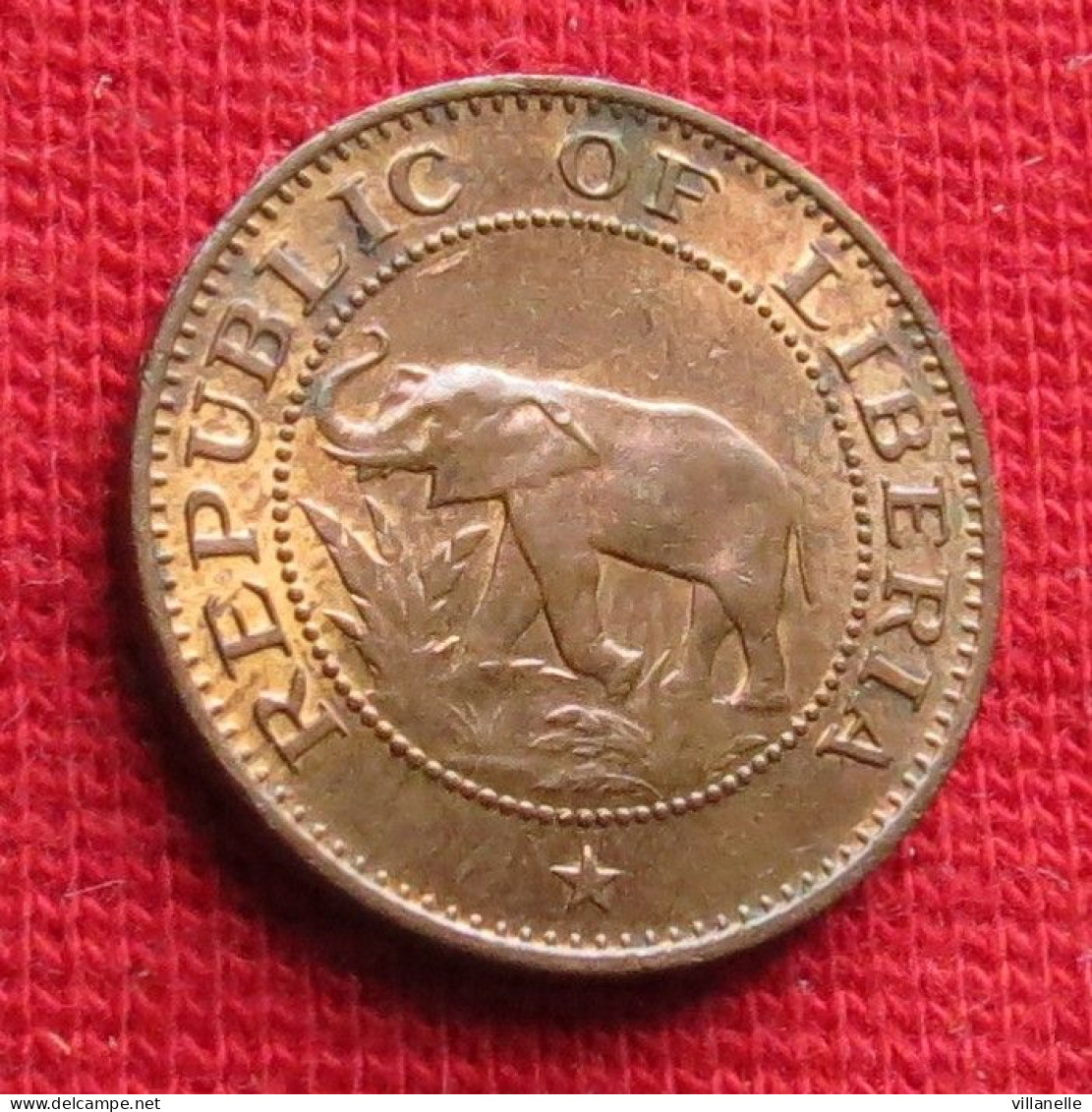 Liberia 1 Cent 1977 W ºº - Liberia