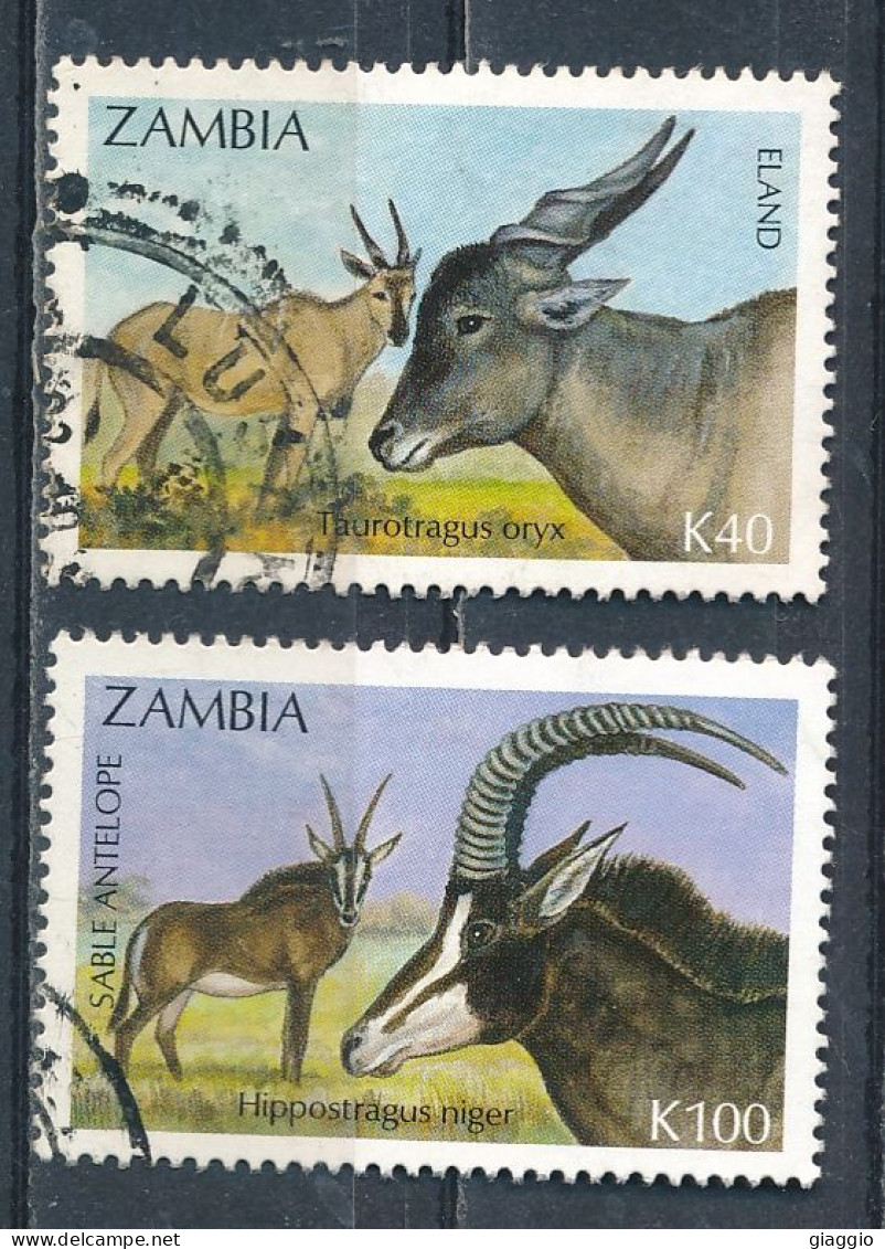 °°° ZAMBIA - Y&T N°559/61 - 1992 °°° - Zambie (1965-...)