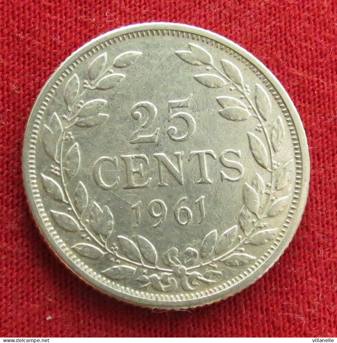 Liberia 25 Cents 1961 W ºº - Liberia