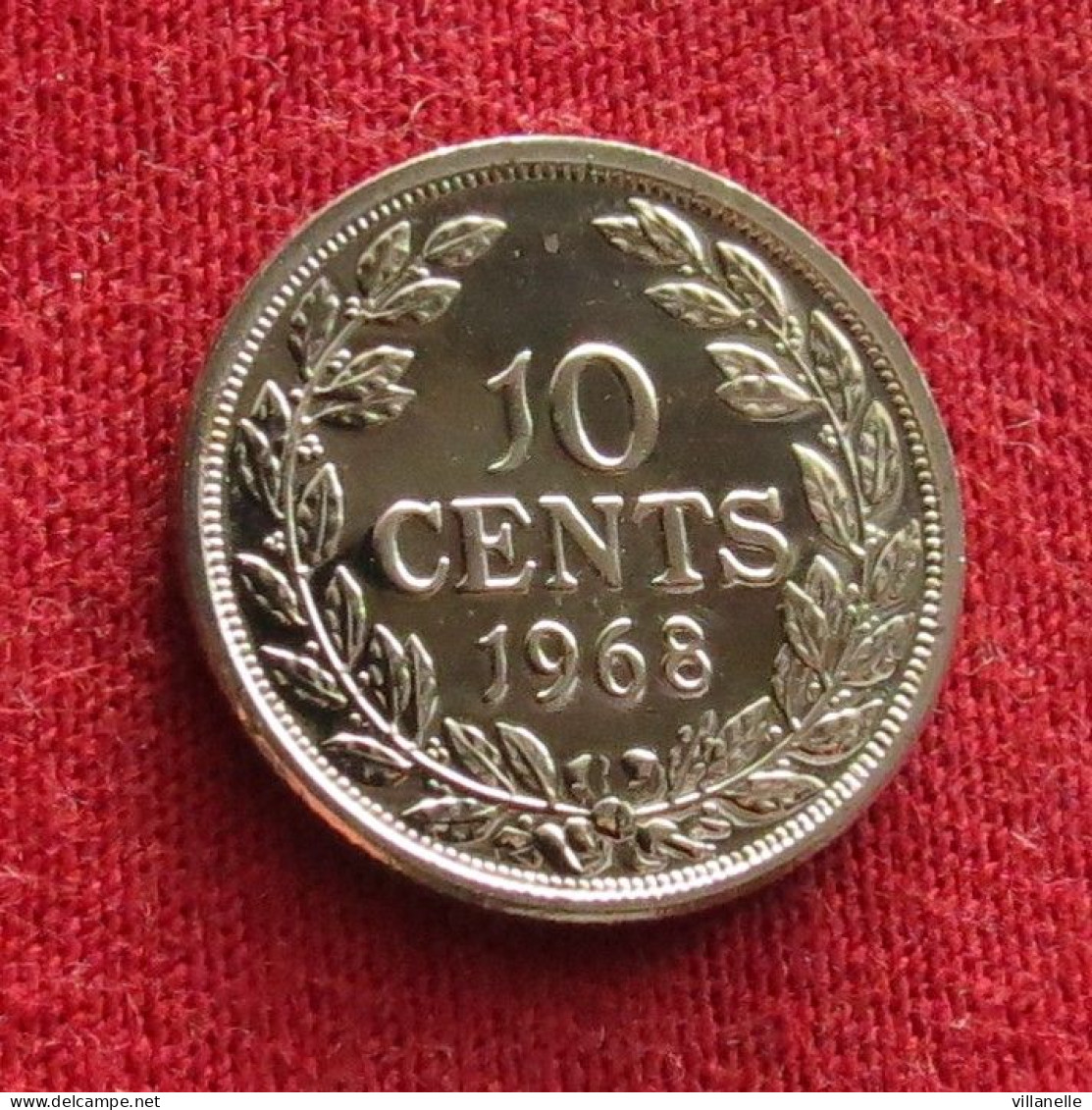 Liberia 10 Cents 1968 Proof W ºº - Liberia