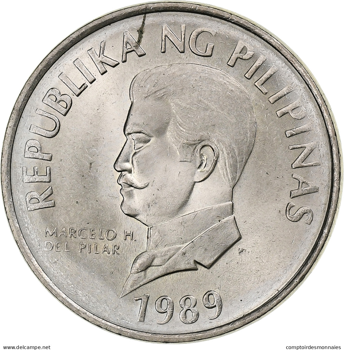 Philippines, 50 Sentimos, 1989, Cupro-nickel, SUP+, KM:242.1 - Philippines