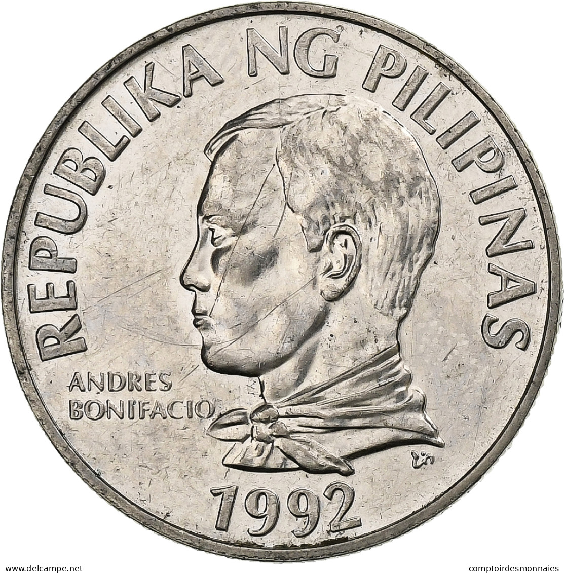 Philippines, 2 Piso, 1992, Acier Inoxydable, SUP, KM:258 - Philippinen