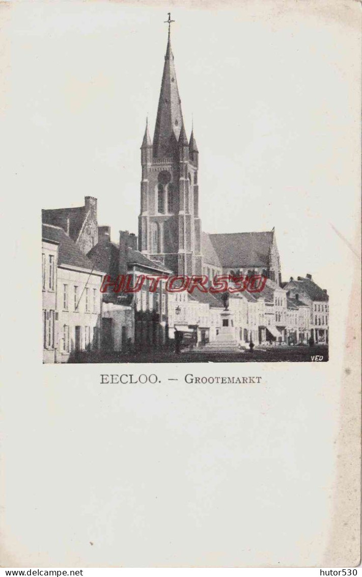 CPA EECLOO - GROOTEMARKT - Eeklo