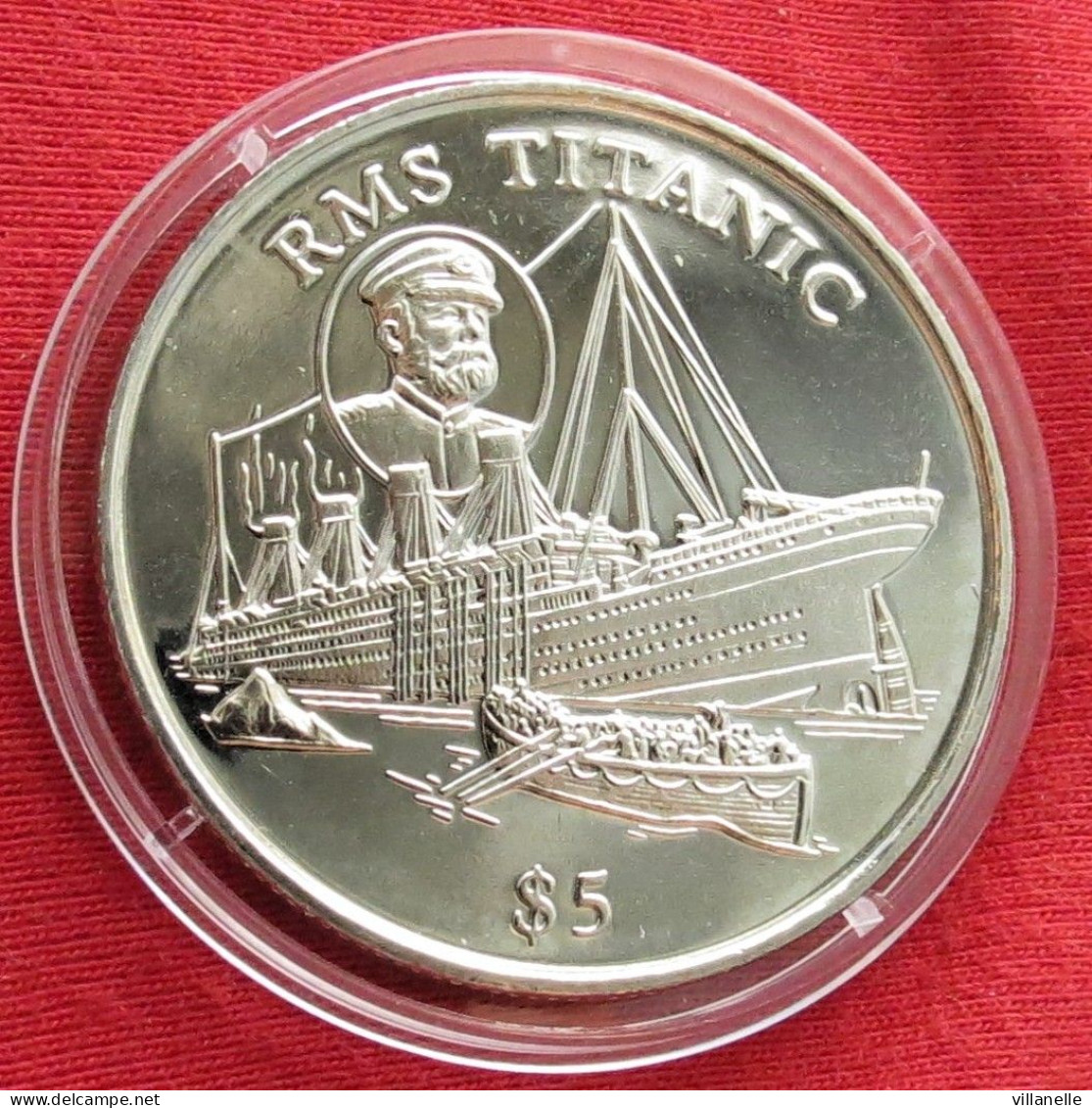 Liberia 5 $ 1998 Titanik Ship W ºº - Liberia