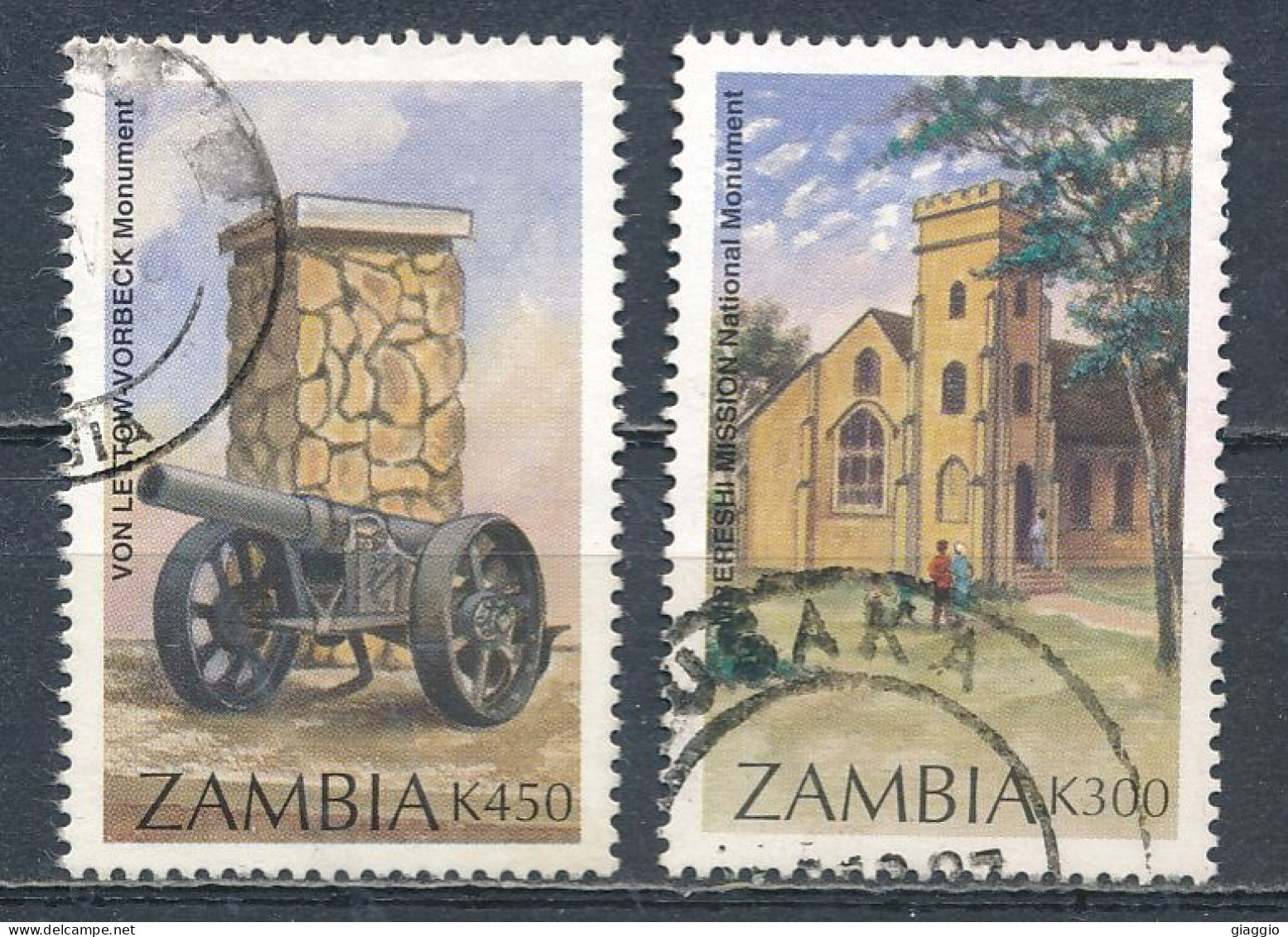 °°° ZAMBIA - Y&T N°604/5 - 1996 °°° - Zambia (1965-...)