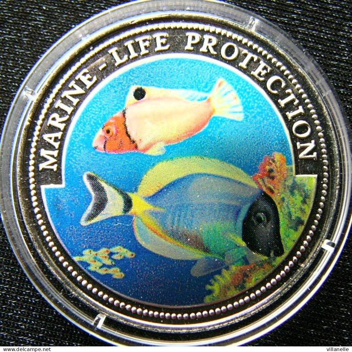 Liberia 1 $ 1997 Fish Marine Life Set W ºº - Liberia