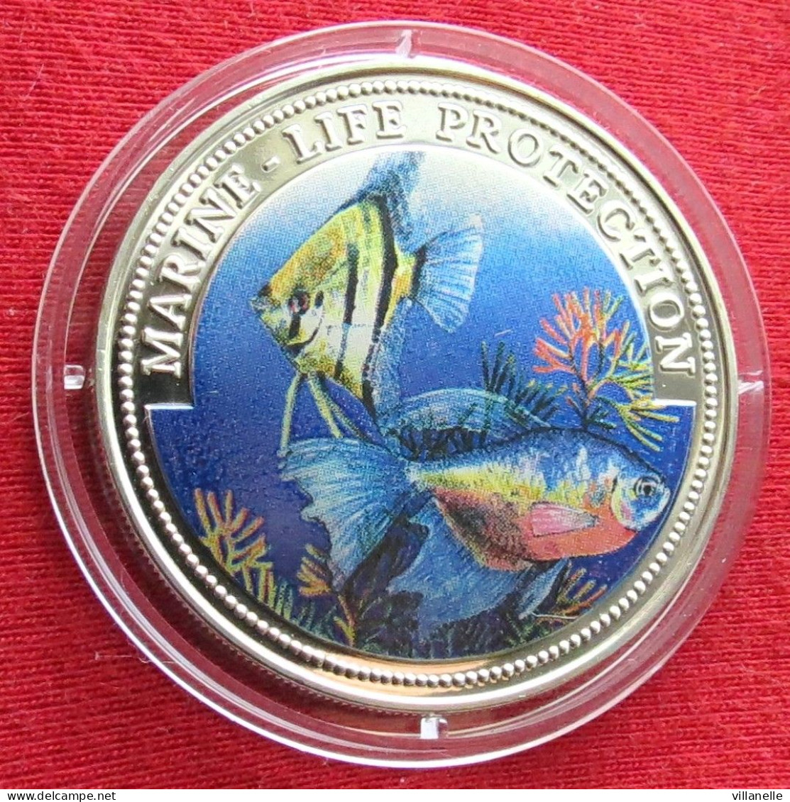 Liberia 1 $ 1996 Fish Marine Life Set W ºº - Liberia