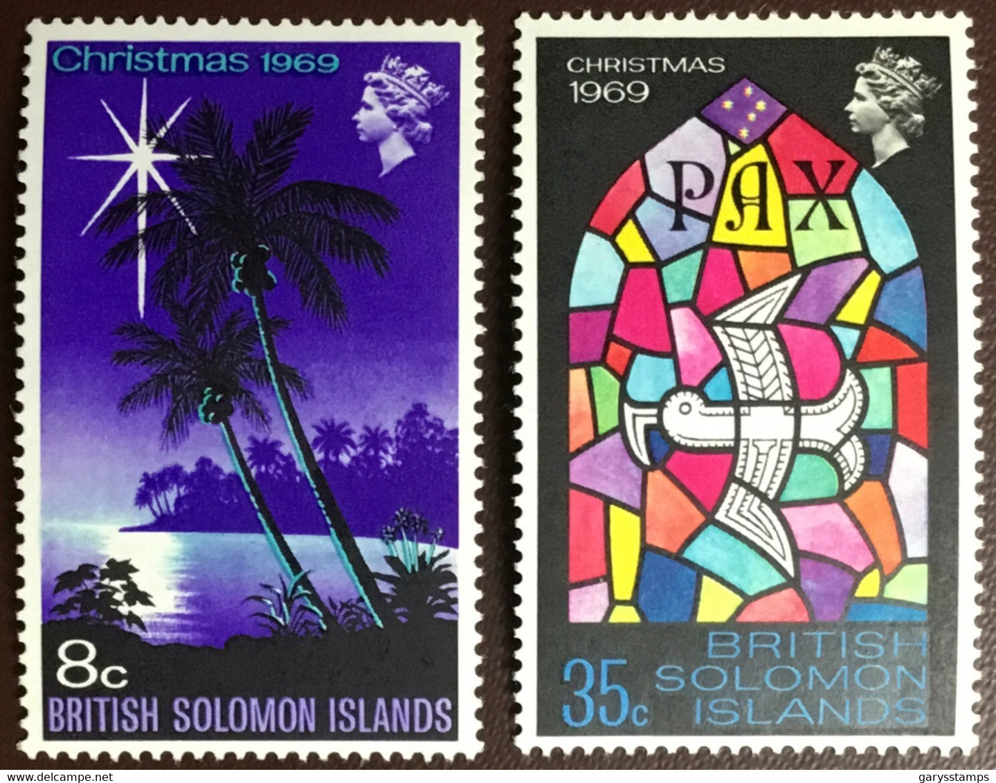 British Solomon Islands 1969 Christmas MNH - Isole Salomone (...-1978)