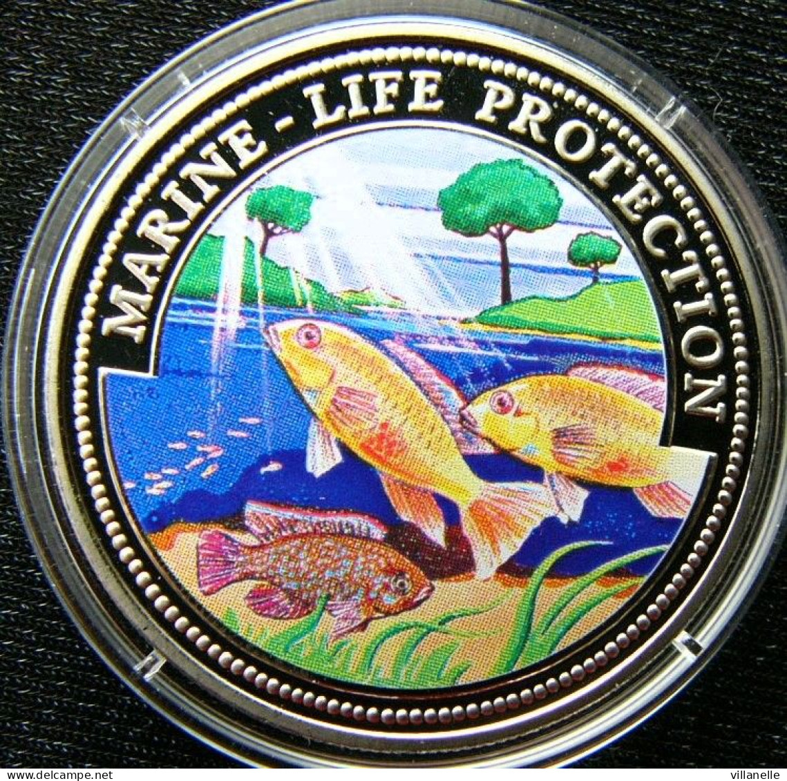 Liberia 1 $ 1999 Fish Marine Life Set W ºº - Liberia