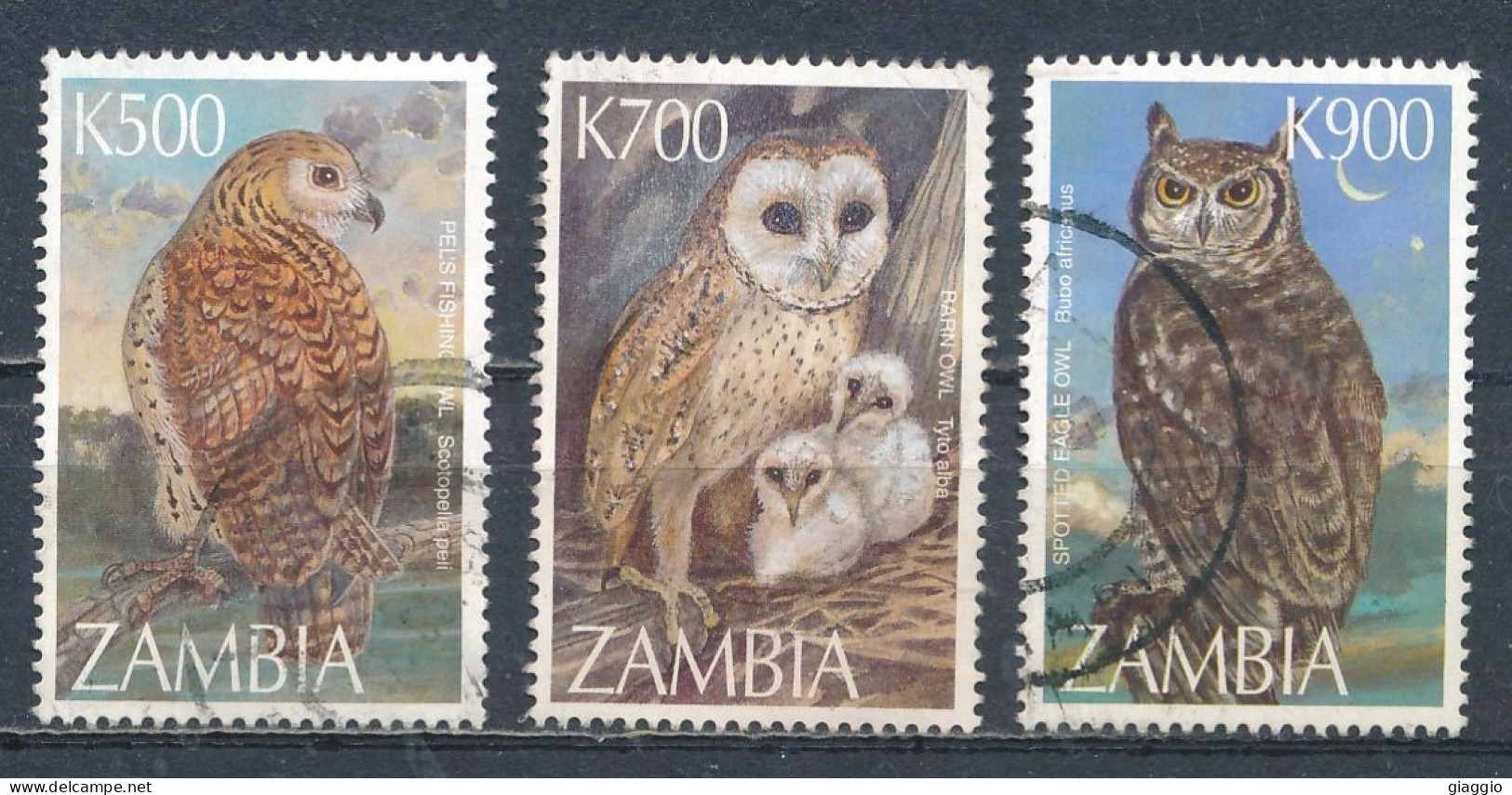 °°° ZAMBIA - Y&T N°669/71 - 1997 °°° - Zambia (1965-...)