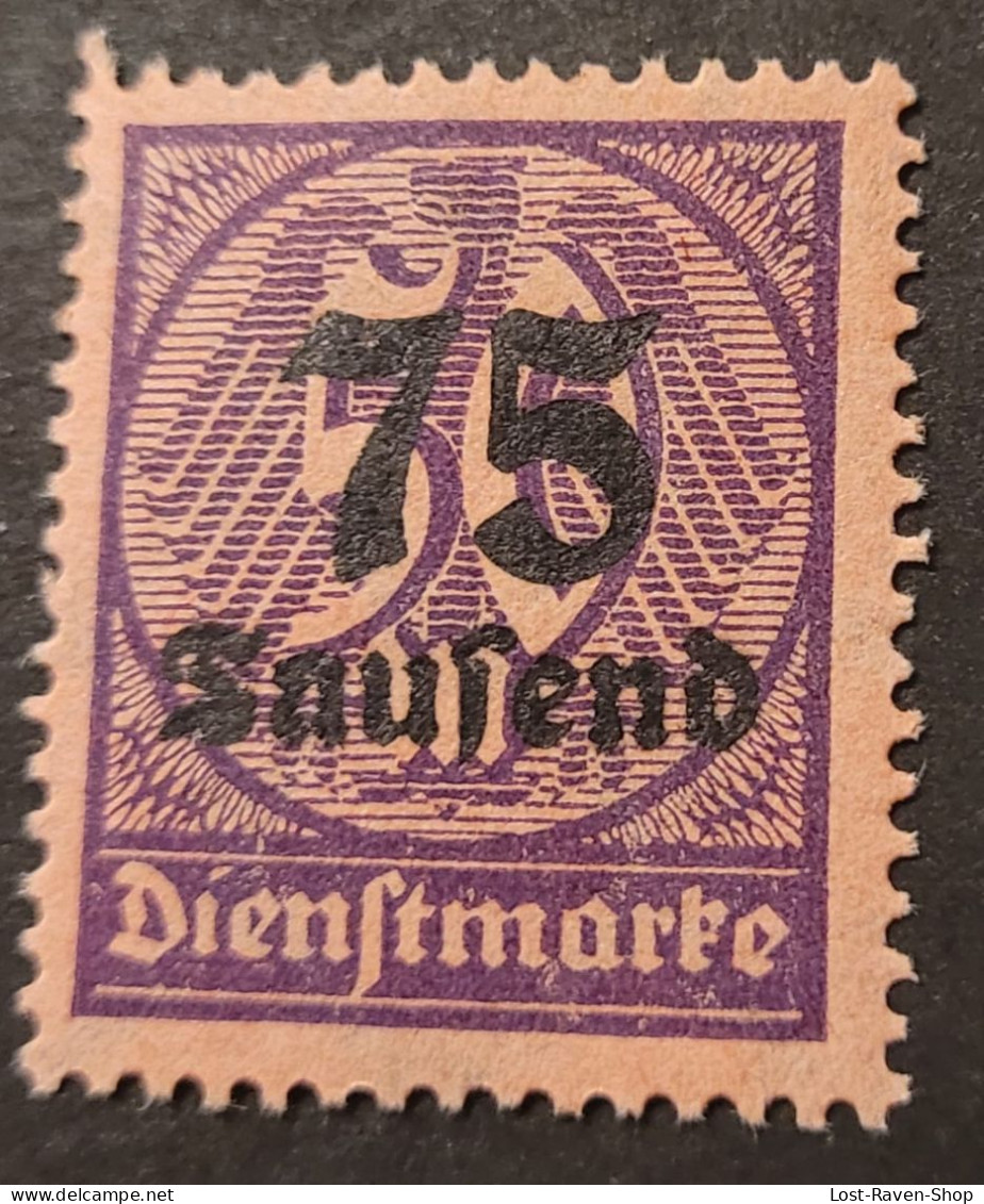 Dienstmarke - 75 Tausend - Dienstmarken