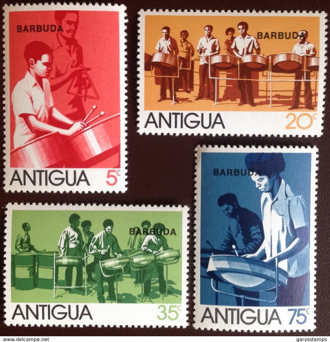 Barbuda 1974 Steel Bands MNH - Barbuda (...-1981)
