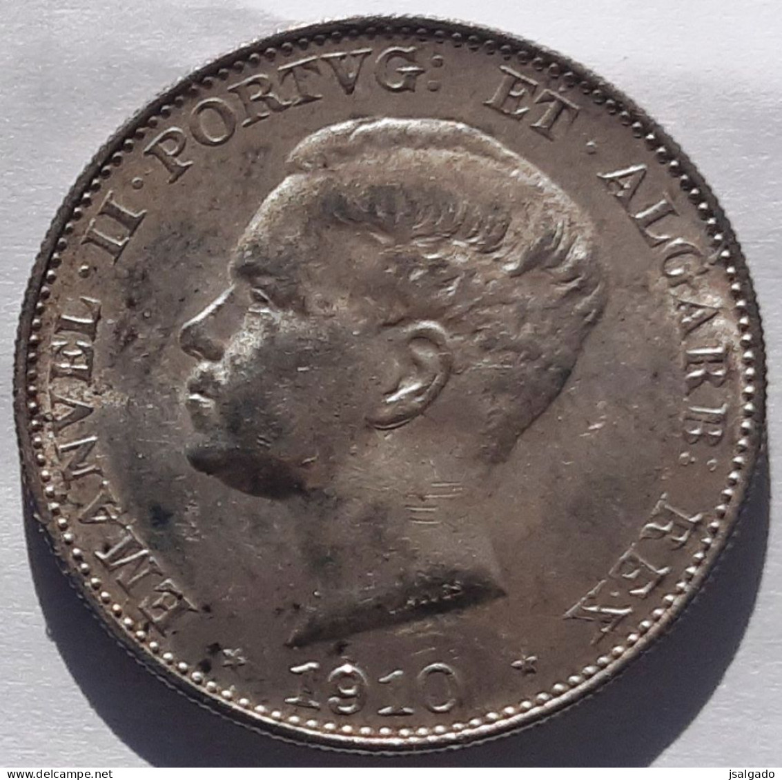 Portugal   D. Manuel II  500 Réis 1910  Centenário Da Guerra Peninsular - Portugal