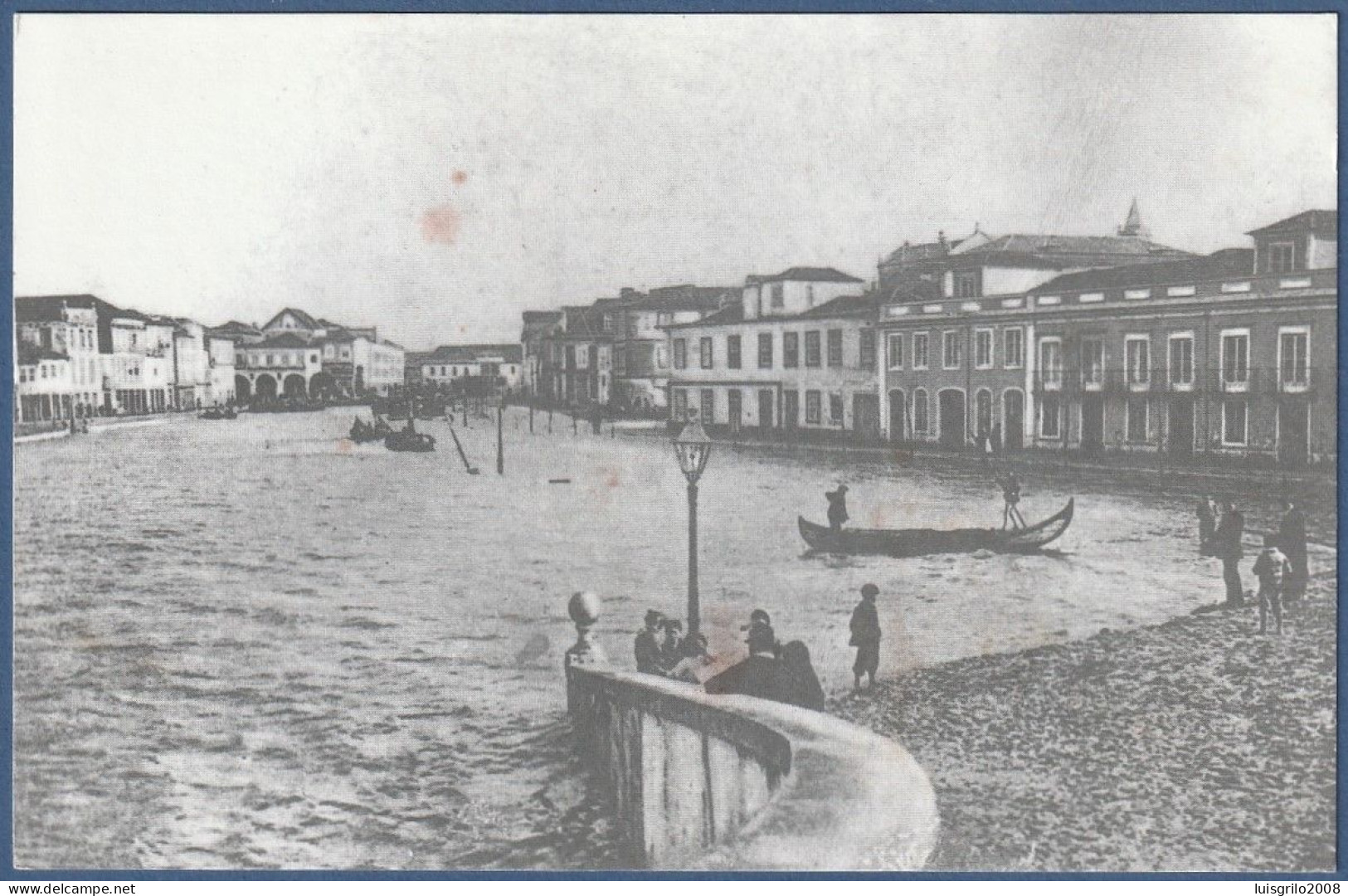 Aveiro - Canal Central. Ano 1910 - Aveiro