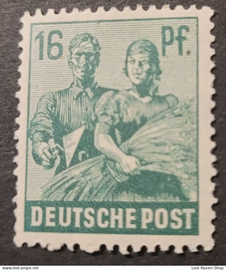 Deutsche Post - 16 Pfennig - Usados