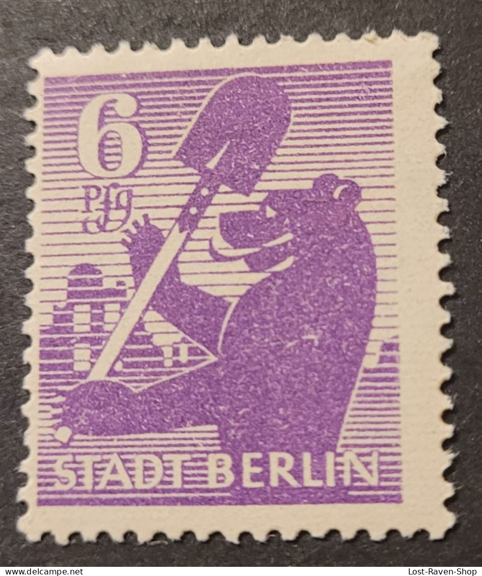 Stadt Berlin - 6 Pfennig - Berlin & Brandebourg