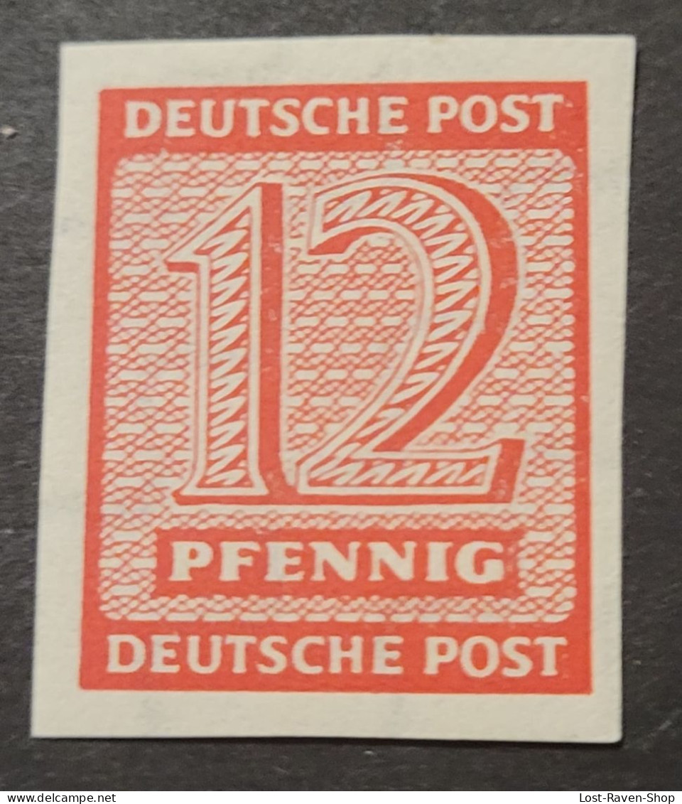 Deutsche Post - 12 Pfennig - Afgestempeld