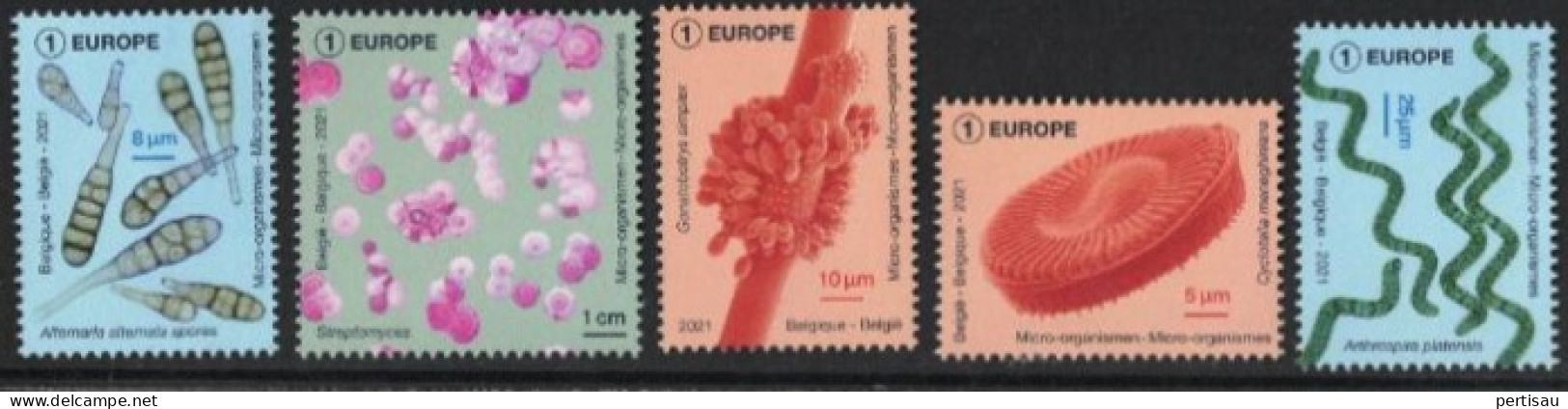 Micro-organismen 2021 - Unused Stamps