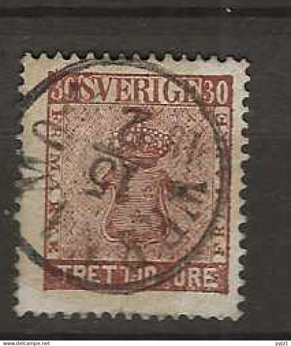 1858 USED Sweden Mi 8 - Gebraucht