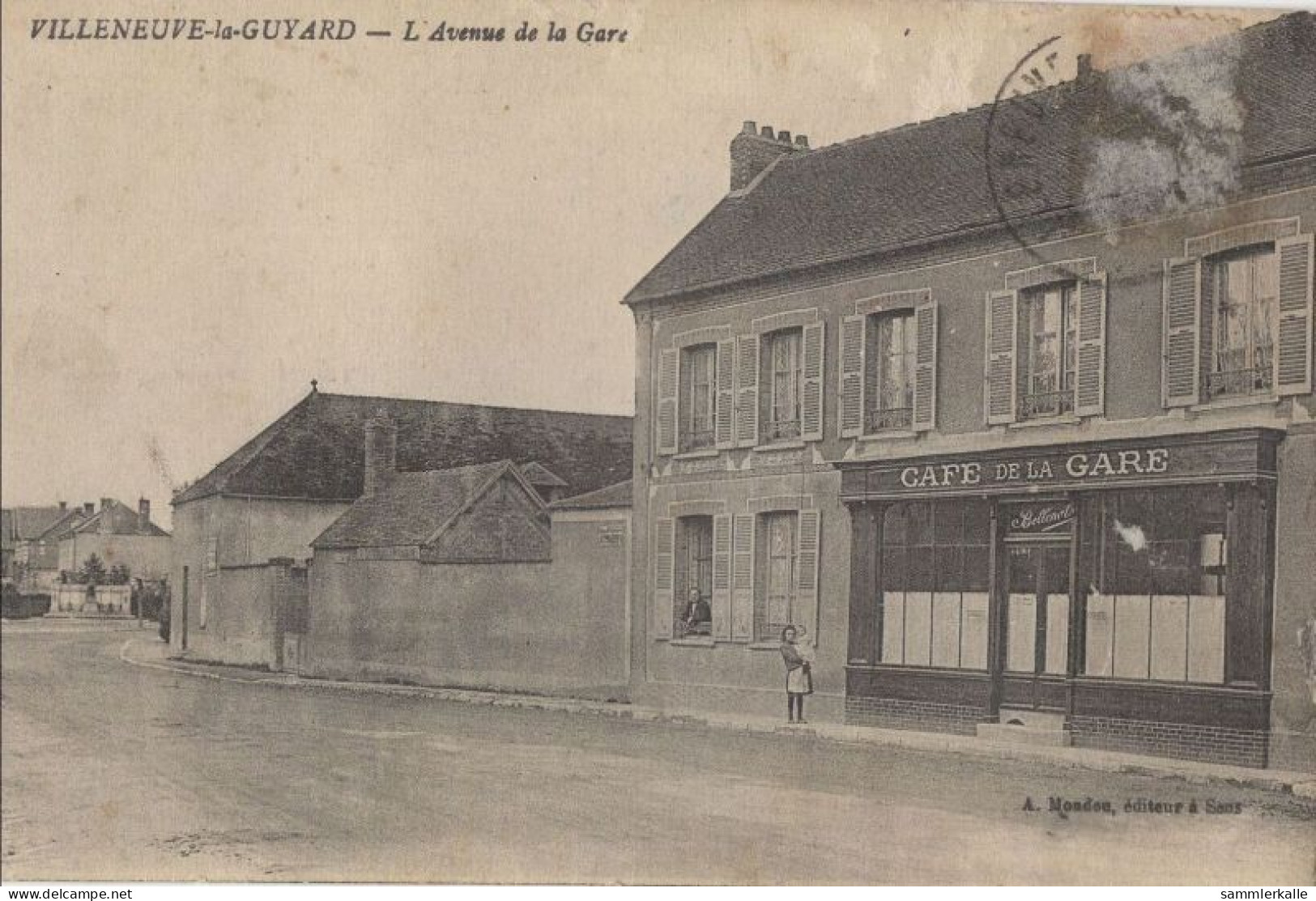 133640 - Villeneuve -la-Guyard - Frankreich - Avenue De La Gare - Villeneuve-la-Guyard