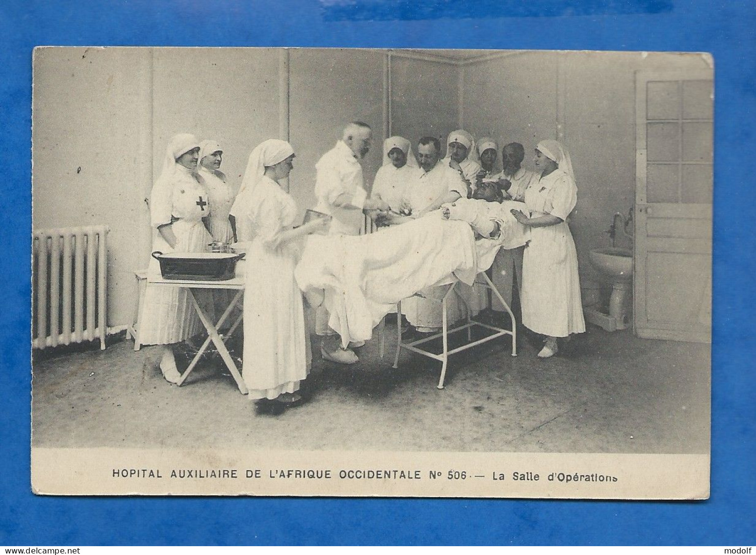 CPA - Santé - Hôpital Auxiliaire De L'Afrique Occidentale N°506 - La Salle D'Opération - Non Circulée - Santé