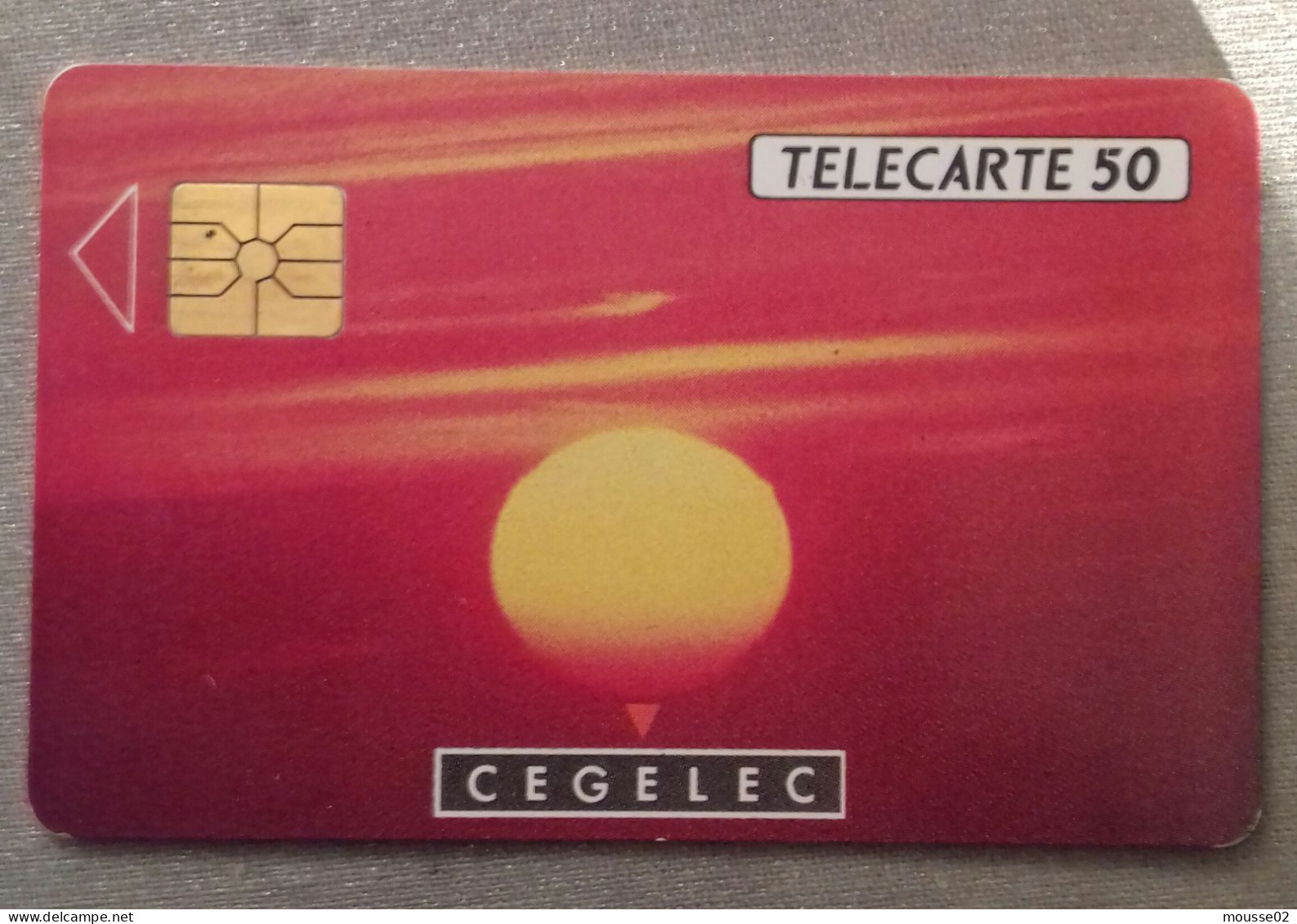 Telecarte 50 U D460  CEGELEC    Luxe - Telefoonkaarten Voor Particulieren