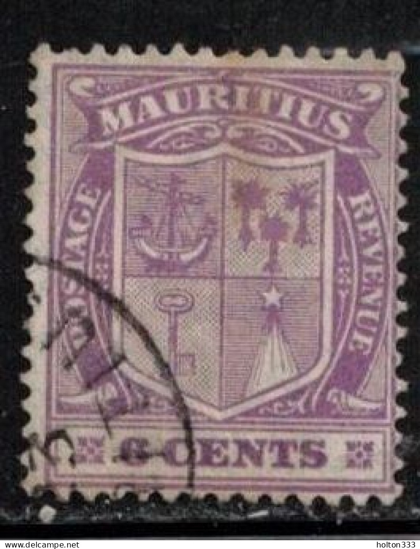 MAURITIUS Scott # 169 Used - Symbols Of The Colony - Mauritius (...-1967)