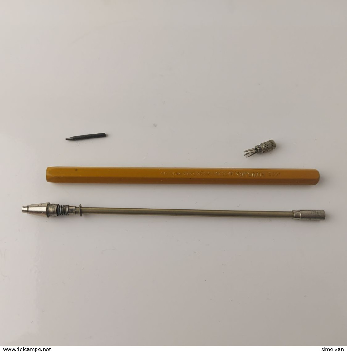 Vintage Mechanical Pencil 2mm KOH-I-NOOR Versatil 5201 Metal #5519