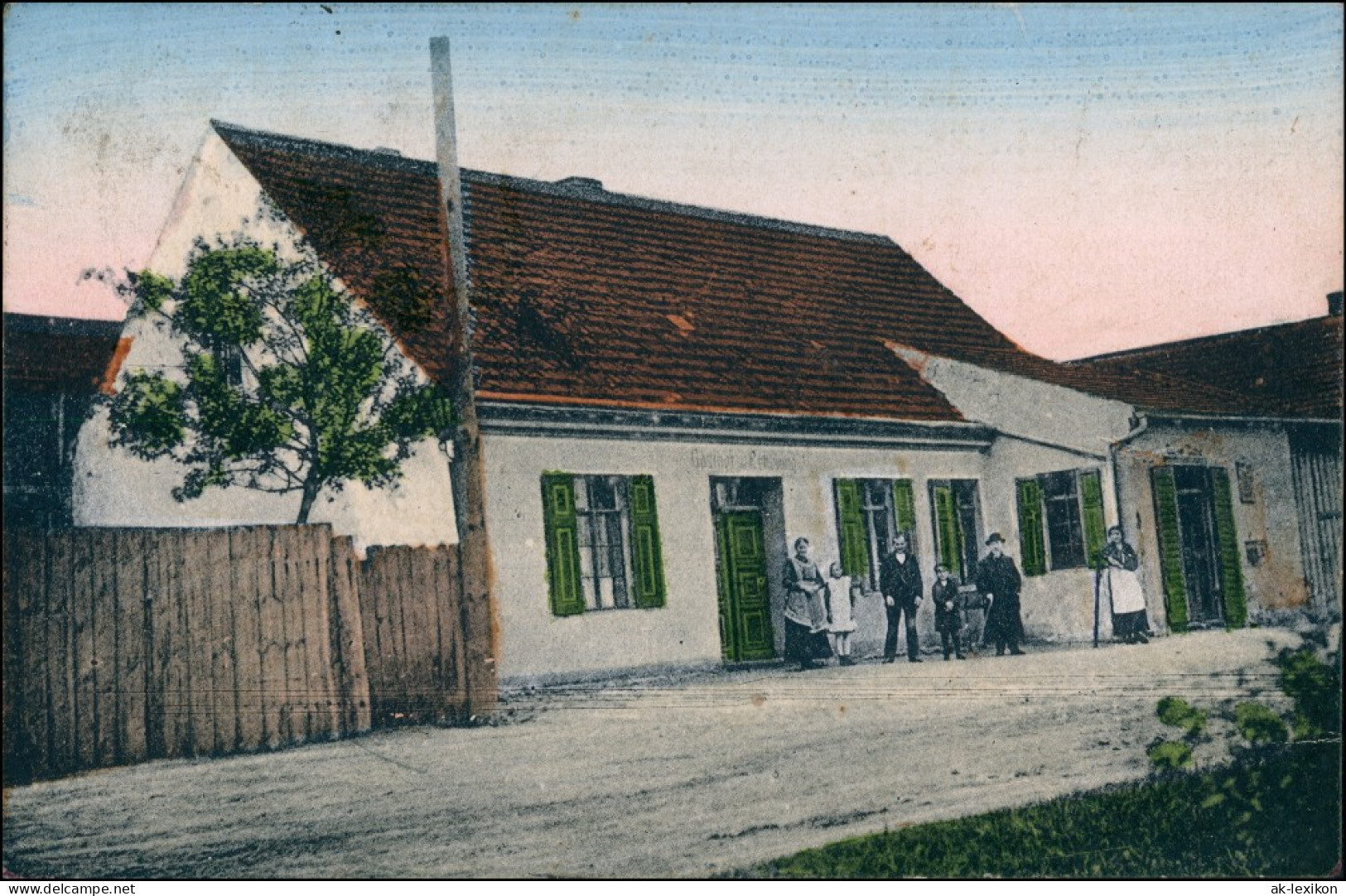 Ansichtskarte Treuenbrietzen Gasthof Zur Erholung 1922 - Treuenbrietzen