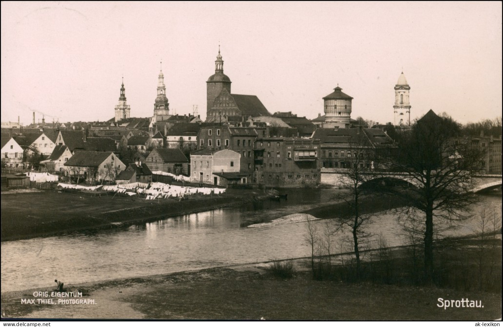 Postcard Sprottau Szprotawa Blick Auf Die Stadt 1929 - Neumark