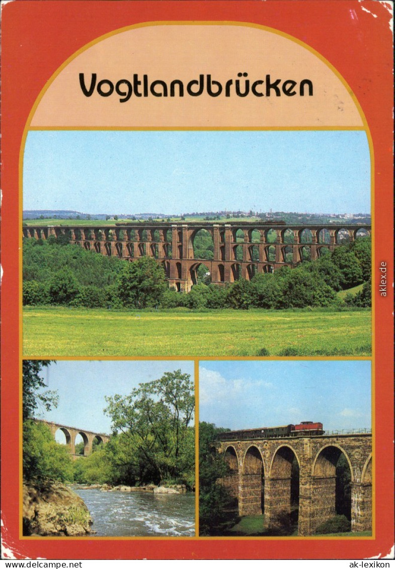 Syratal Plauen (Vogtland) Göltzschtalbrücke 
Elstertalbrücke G1986 - Mylau