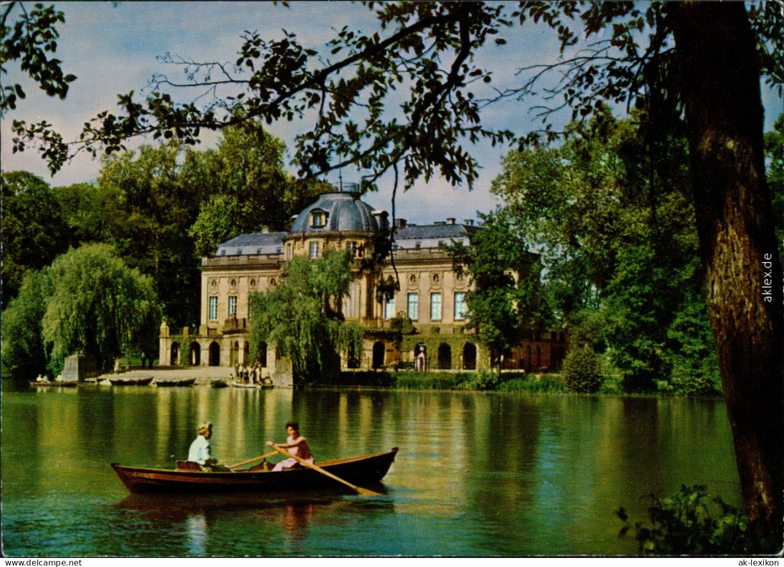 Ansichtskarte Ludwigsburg Schloss Monrepos Mit See 1993 - Ludwigsburg