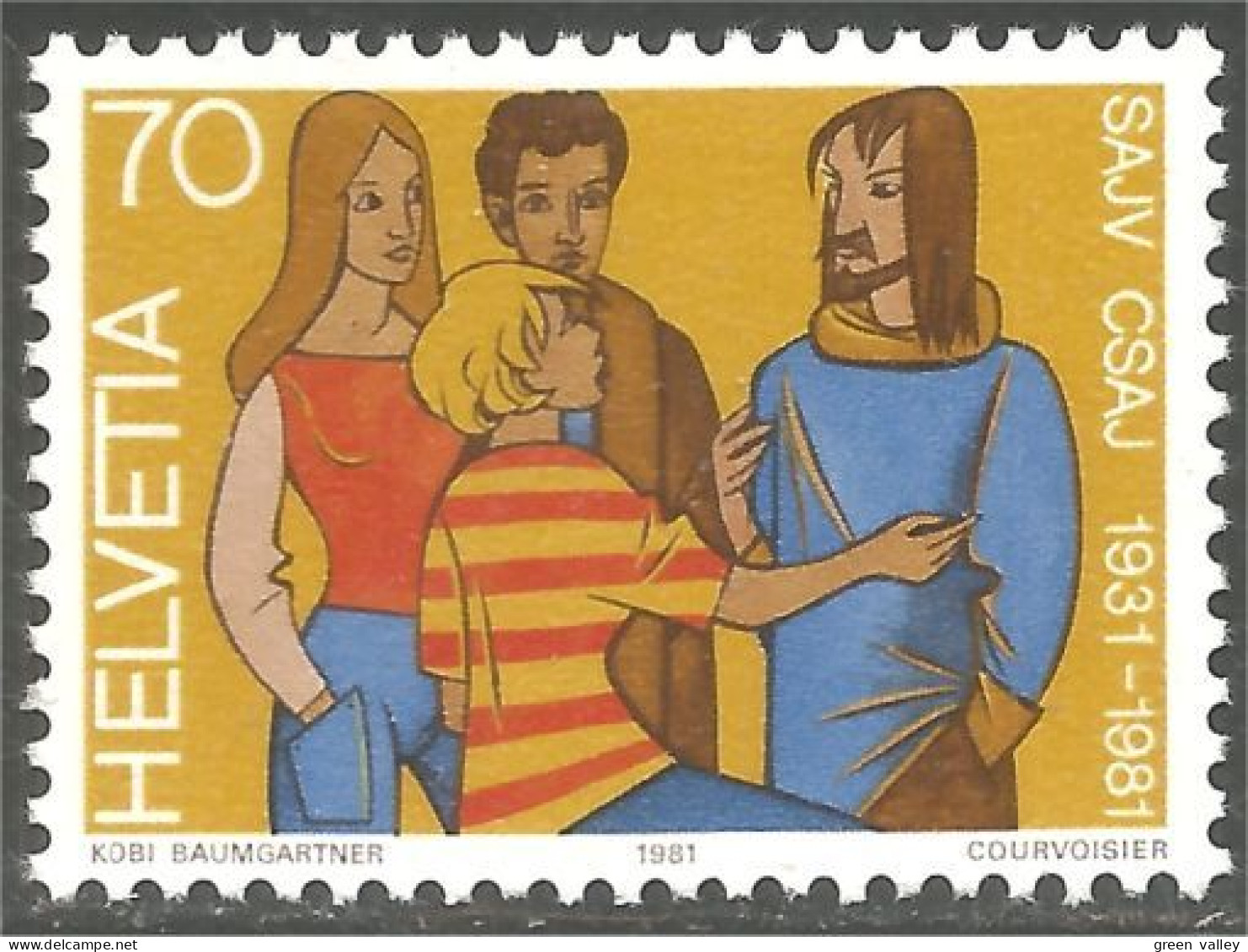 842 Suisse Youth Jeunesse Enfants Children MNH ** Neuf SC (SUI-251) - Sonstige & Ohne Zuordnung