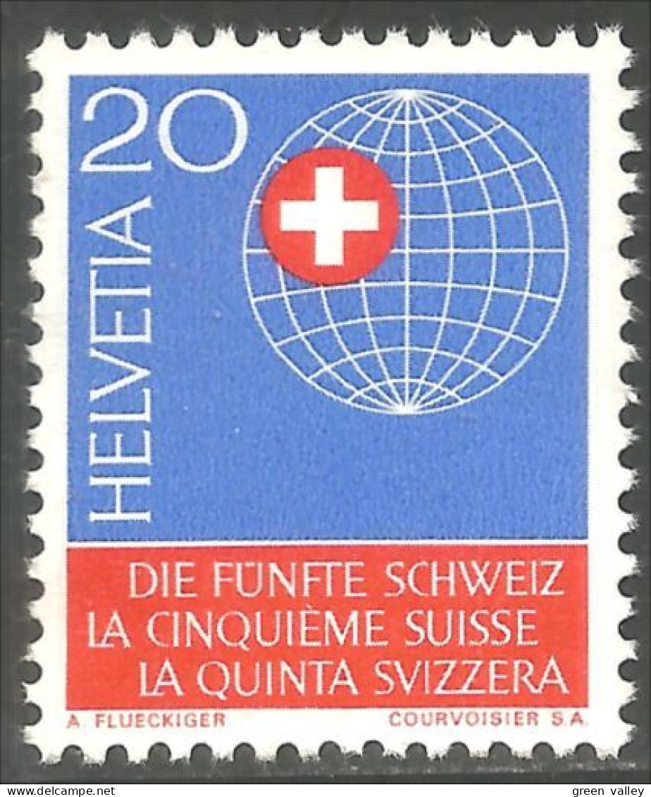 842 Suisse Société Suisses Etranger Abroad MNH ** Neuf SC (SUI-259) - Andere & Zonder Classificatie