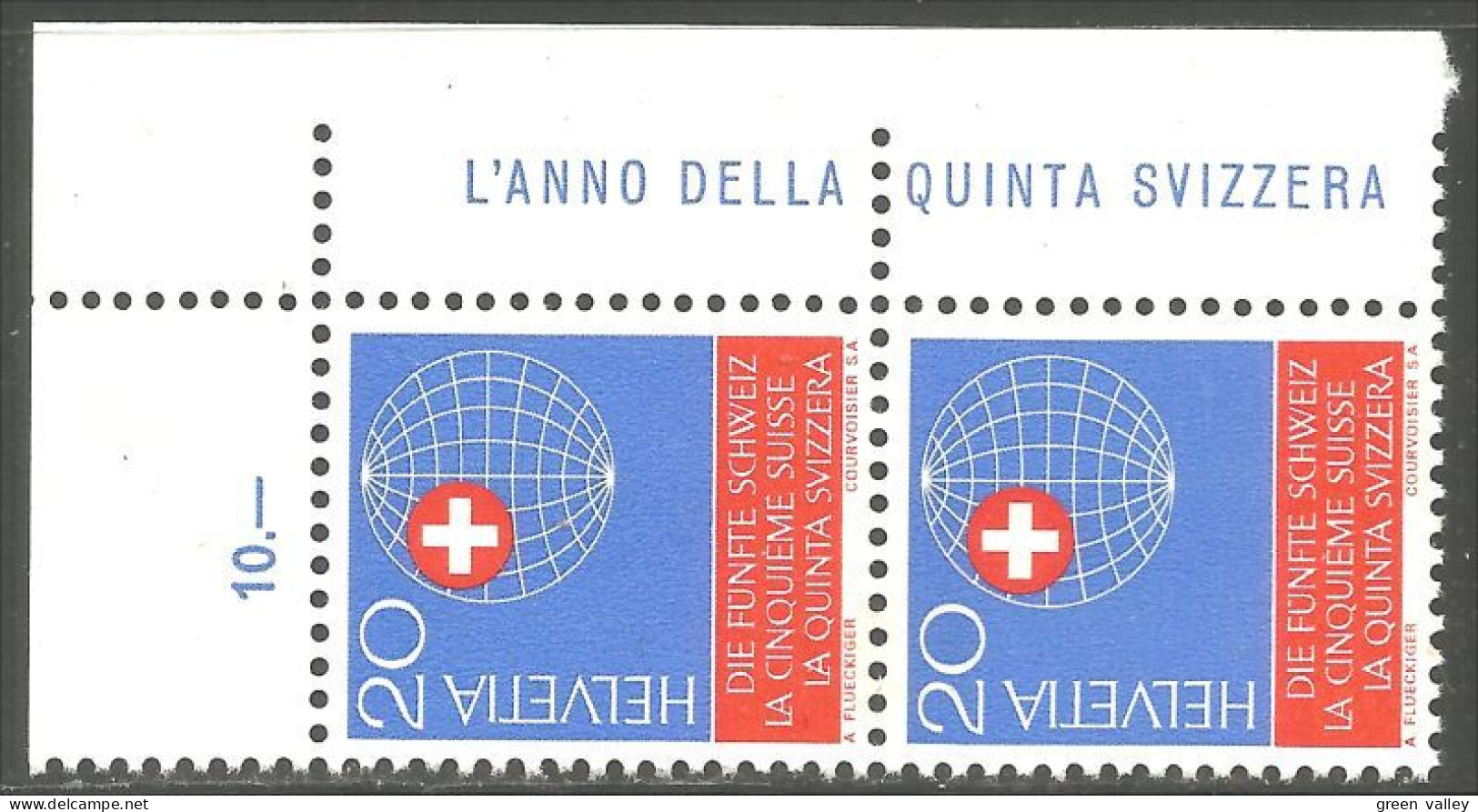 842 Suisse Société Suisses Etranger Abroad ITALIEN MNH ** Neuf SC (SUI-260) - Neufs
